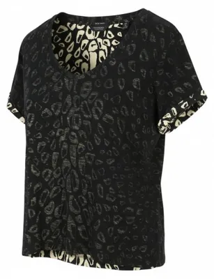 Productafbeelding van Zwart katoenen T-shirt