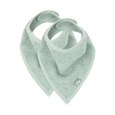 Produktbild von Jollein Bandana Lätzchen - 2 Stück - Ash Green