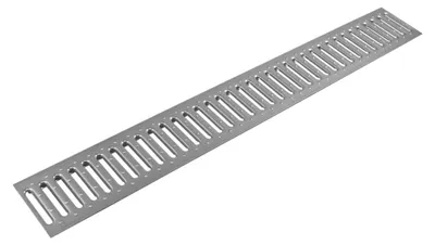 Produktbild von ACO Stegrost 100 cm Stahl verzinkt - Breite 11,8 cm - Sanierungsrost