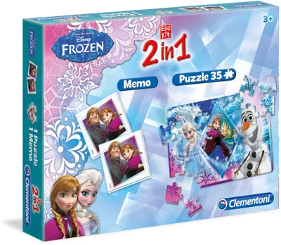 Produktbild von Die Eiskönigin - Lernspiel - Edukit 2 in 1 Frozen