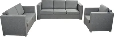 Obrázek produktu pro vidaXL Třídílná sedací souprava Fabric Light Grey