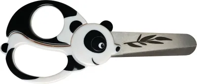 Produktbild von FISKARS® Kinderschere mit Tiermuster Panda - 13 cm