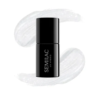 Image de SEMILAC Lakier hybrydowy Wedding Pearls 237 White Pearl (sans HEMA) 7ml