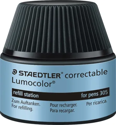 Image de 4x Lumocolor 487 05-9 Nachfülltinte Lumocolor perm schwaz