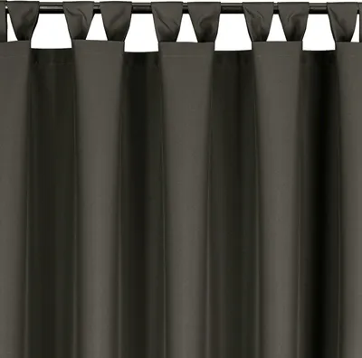 Obrázok produktu pre Eurofirany 448477, Sheer, Grafit, Jednofarebné, Polyester, Očko, 180 g/m²