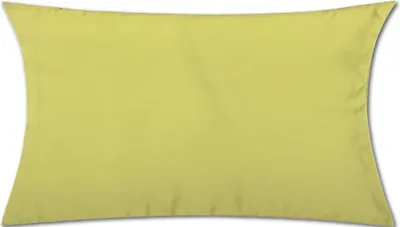 Produktbild von Dekokissenhülle ohne Füllung Grün 40x80 cm – Kissenhülle Ellen aus Polyester, mit Reißverschluss, waschbar, für Wohn- und Schlafzimmer