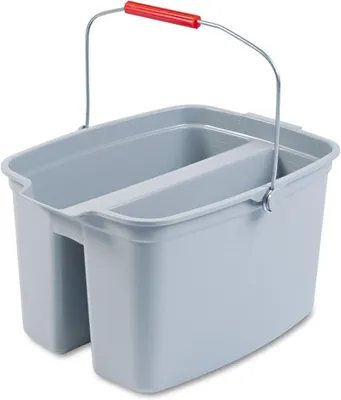 Obrázok produktu pre Rubbermaid FG262888GRAY Dvojité vedro 18 l PP sivé