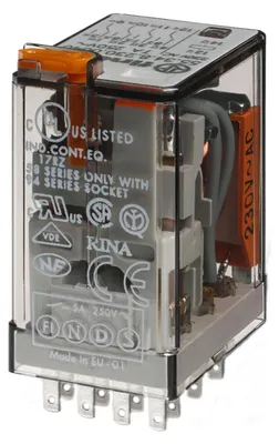 Produktbild von Finder Rel. Verssp. 12VAC 4W 7A 55.34.8.012.0040 553480120040