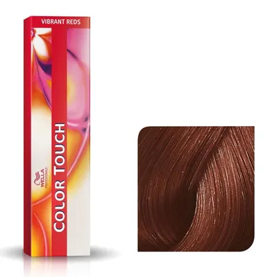 Produktbild von Wella Color Touch Vibrant Reds, Braun, 6/47, Dark Blonde/Red Brown, Frauen, 60 ml, Alle Haare