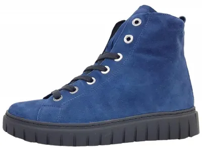 Produktbild von Semler Sina-Stf. Schnürstiefel Blau in Gr. 39