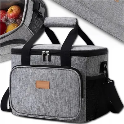 Zdjęcie produktu dla Torba termiczna MEMFLOW Torba termiczna 18L termoizolacyjna szary 18 l