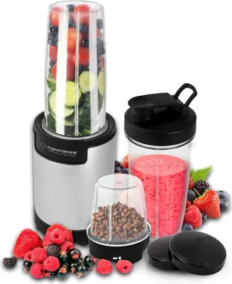 Obrázek produktu pro Esperanza EKM030 Nutri Mixer / Personal Blender 9in1 900W Silber