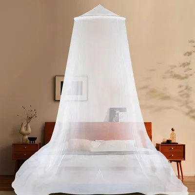 Produktbild von Kopfkissen, Kopfkissen, Baldachin, 60 x 250 x 1100 cm, großes Mückennetz, für Reisen, Mückennetz, für Bett, Baldachin, Fliegennetz, Mückennetz, geeignet für zu Hause und beim Camping