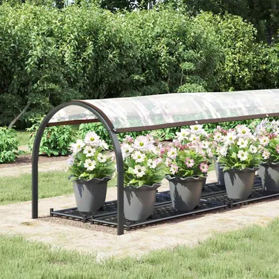 Zdjęcie produktu dla vidaXL Przezroczysta plandeka z oczkami 1x5 m z polietylenu