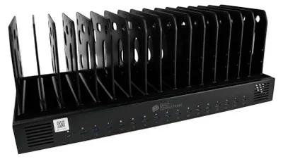 Produktbild von USB-Desktop-Schnellladestation 16-Port 1000W mit PD 3.0, PPS, QC