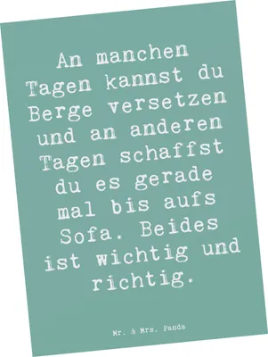 Produktbild von Mr. & Mrs. Panda Postkarte Spruch Hoffnung und Ruhe - Meeresbrise - Geschenk, Zitat, Ansichtskarte, Gefühl, Zuversicht, Stimmung, Motivation, Vertrauen, Mut, Grußkarte