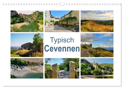 Produktbild von Typisch Cevennen (Wandkalender 2027 DIN A3 quer), CALVENDO Monatskalender