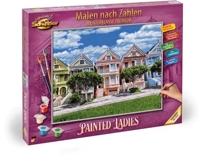 Produktbild von Schipper Malen nach Zahlen Master Class Premium 40x50cm Painted Ladies 609130900