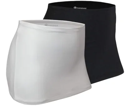 Immagine prodotto di Cintura di sostegno per gravidanza - Fascia riscaldante per i reni - Confezione doppia - Disponibile in tre taglie - Per supporto alla schiena e ai fianchi