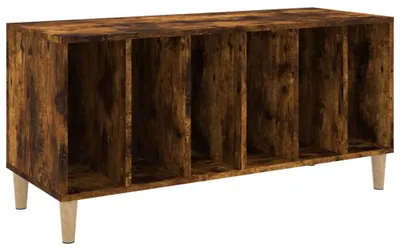 Obrázek produktu pro vidaXL Skříňka na talíře Smoked Oak 100x38x48 cm výrobek ze dřeva