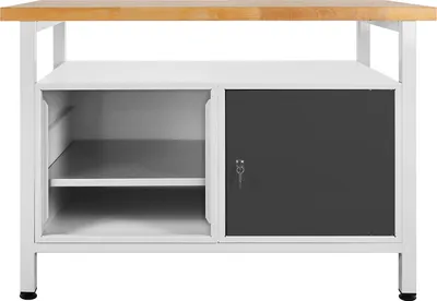 ADB Werkbank Rhynox , Tür . Regalteil RAL7035-7016 4050049429399 371484 42939