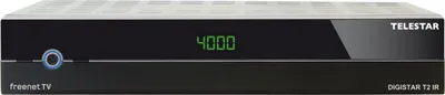 Image de Telestar DIGISTAR T2 IR, Ethernet (RJ-45), DVB-C, DVB-T2, H.265, HEVC, MPEG2, MPEG4, AAC, noir, numérique