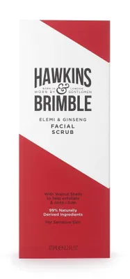 Produktbild von Hawkins & Brimble 5060495670039, Reinigendes Peeling, Männer, Universal, Exfoliation, Feuchtigkeitsspendend, Weichmachend, Creme, 125 ml