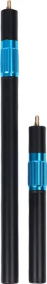 Obrázok produktu pre 2ks Biliard Pool Cue Extender 9 palcov 17 Teleskopická predlžovacia tyč zo zliatiny hliníka pre snookerové príslušenstvo