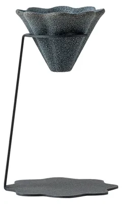 Produktbild von Kaffeefilter - Wiederverwendbar - Teefilter - Keramisch - Pyramidform - 4,3x4,3 Zoll Halter