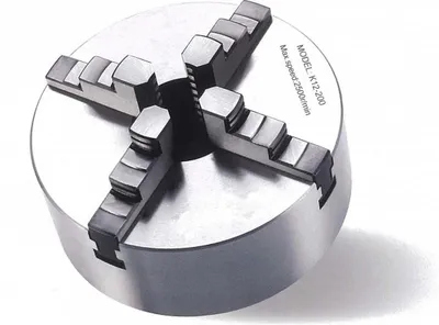 Zdjęcie produktu dla Optimum OPTIMUM uchwyt tokarski czteroszczękowy żeliwny Camlock, pojedyncze mocowanie Ø 200 mm DIN ISO 702-2 nr 4, 3