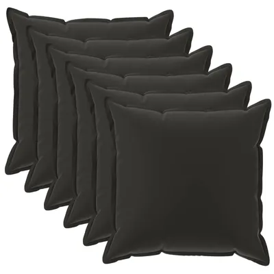 Obrázek produktu pro vidaXL Povlak na polštář, 6 kusů, materiál: dřevo, vícebarevný, rozměry: 50 x 50 cm, materiál: polyester
