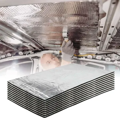Schalldämmmatte 12er-Pack 50x30 cm 10 mm selbstklebend