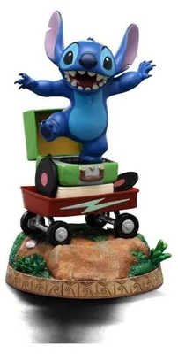 Produktbild von Lilo & Stitch Art Scale Statue 1/10 Stitch 17 cm