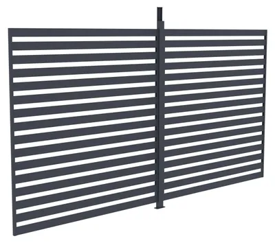 Zdjęcie produktu dla Akcesoria G21 stała ściana listwowa 3,7x2,2 m do pergoli Austin