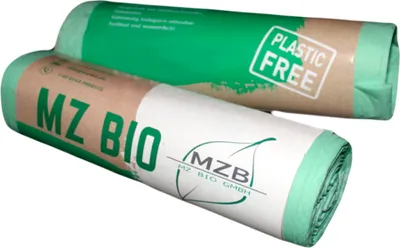 Produktbild von MZB -Müllbeutel 20 l, 45 x 42 cm, Grün, 20 Stück auf Rolle