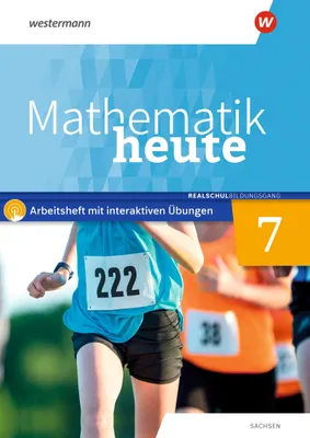 Produktbild von Mathematik heute 7. Arbeitsheft mit interaktiven Übungen. Realschulbildungsgang. Für Sachsen