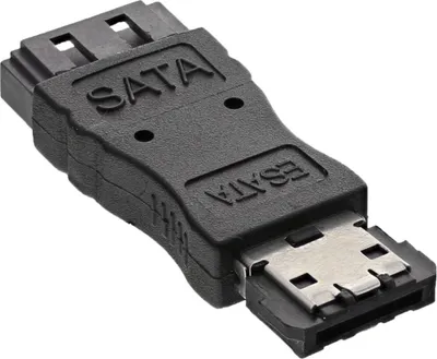 Image de Adaptateur InLine® eSATA mâle vers SATA femelle