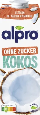 Obrázek produktu pro alpro® 3973465001 alpro® OHNE ZUCKER Kokosnussdrink 1,0 l