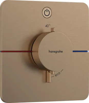 Produktbild von HansGrohe ShowerSelect Com.Q Thermostat UP 1 Verbraucher BBR Brushed Bronze, 15581140