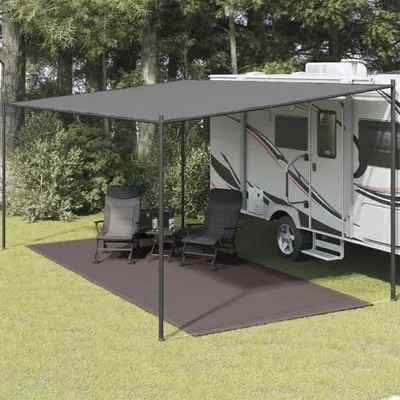 Immagine prodotto di Tappeto per tenda, resistente alle intemperie, 250x550 cm, colore antracite
