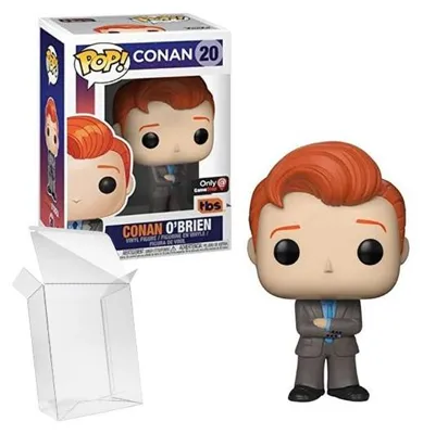 Image de Funko Pop! Conan - Conan O'Brien (costume gris) n° 20, exclusivité GameStop