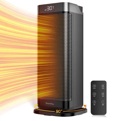 Produktbild von PTC-Heizlüfter 2000 W mit Fernbedienung und 90°-Oszillation
