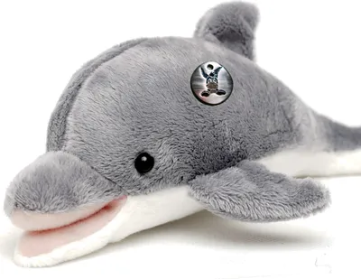 Produktbild von Delfin Kuscheltier Dolphin grau 26 cm Plüschtier LOOPY
