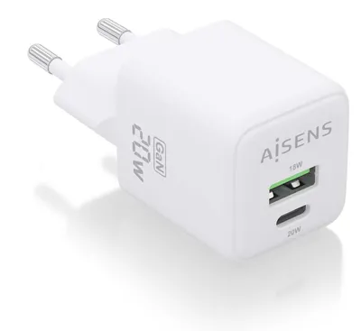Productafbeelding van AISENS ASCH-20W2P010-W, Binnen, AC, 12,23 V, Wit