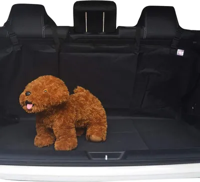 Productafbeelding van Kofferbakbeschermer Hond - Auto Beschermhoes - Reizen Met Huisdier - Waterdicht Leer Nylon - 39 x 31 x 3 cm