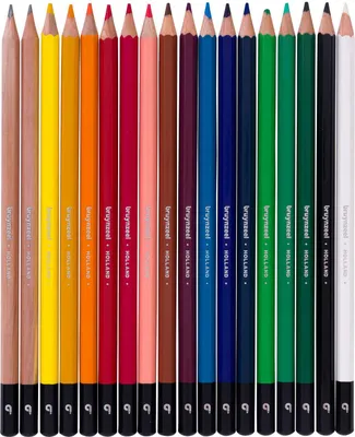 Image de Boîte de crayons de couleur Bruynzeel, 12 et 6 s