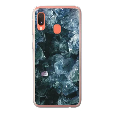 Produktbild von MuchoWow® Handyhülle Schutzhülle Hülle für Samsung Galaxy A20e Edelsteine und Mineralien - Kristall - Naturstein Silikon Softcase Handy Hülle - Abdeckung