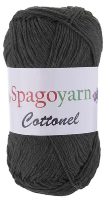100g Strickgarn Cottonel Uni Häkelgarn Strickwolle steingrau
