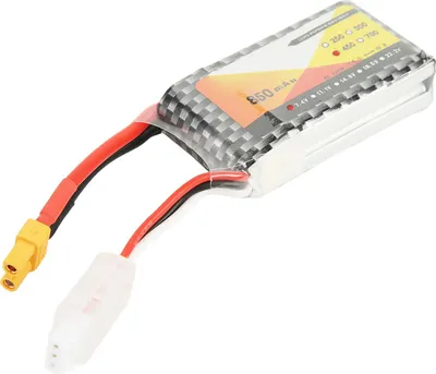 Produktbild von 7,4V 850mAh 45C 2S Lipo Akku mit XT30 Stecker Ersatzzubehör für FPV RC Rennwagen Quadcopter