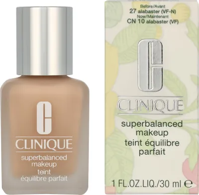 Produktbild von Clinique Superbalanced Makeup, Flasche, Creme, Mischhaut, ölige Haut, Feuchtigkeitsspendend, Glättend, Messe, Kühl